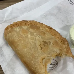 Chicken and Cheese Empanada