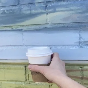 Colada w/ oat milk &amp; raw sugar