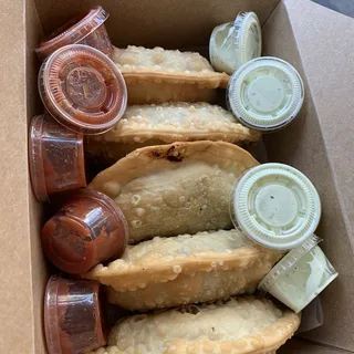 Pepperoni and Cheese Empanada