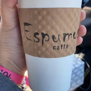 Large cafe con leche