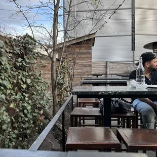 Outdoor seating