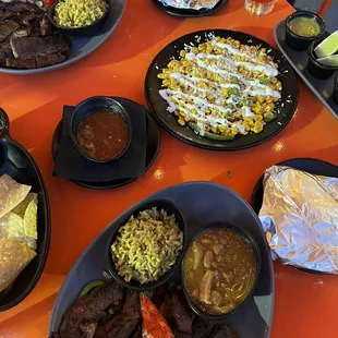 Amazing food!! We ordered the Arrachera a la Plancha and Elote.