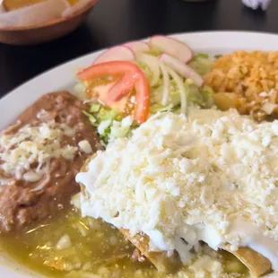 Enchiladas Verdes