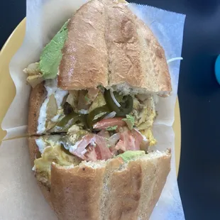 Huevos con papas. Torta