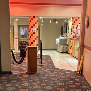 Front entrance from inside