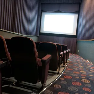 Variety of movie screens available to rent