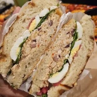 Tunisian Tuna Sandwich