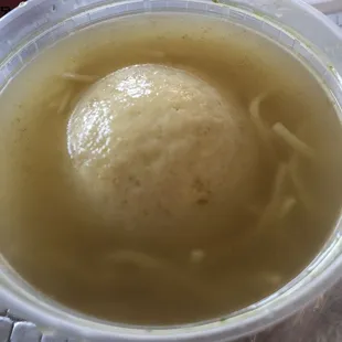 Matzoh Ball Noodle Soup