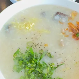 Chao Long (Innards & Sausage Porridge)