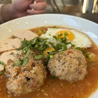 Banh Mi Xiu Mai (Meat Balls in Tomato Sauce) $14