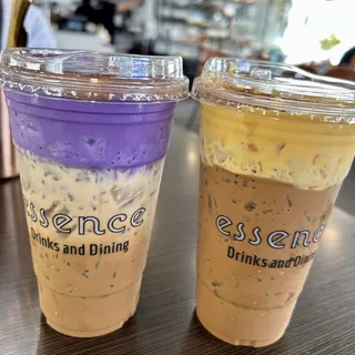 Cafe Khoai Tim (Ube Cream Coffee w Ice)