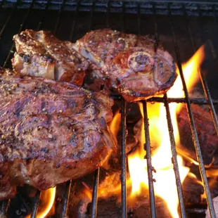 Grilled Lamb (very tender and juicy)