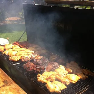 One of our grills at work