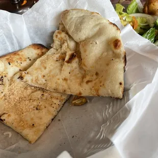 Garlic naan