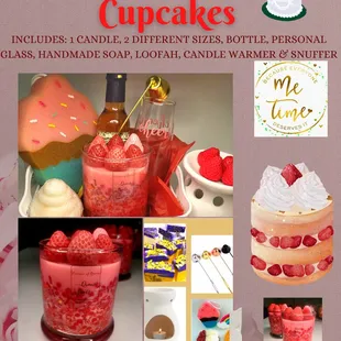 Me Time Gift Set
Strawberry Pound Cupcakes