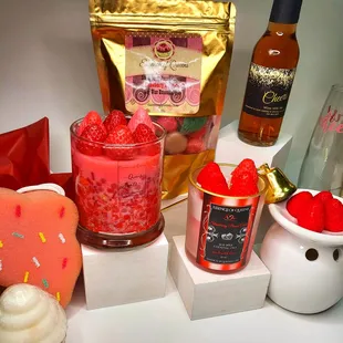 Strawberry Pound Cupcake