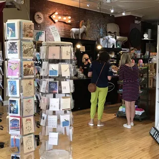 two women shopping in a store