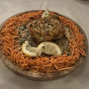 No-crab cake