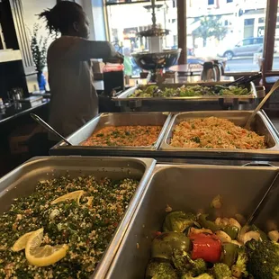 salads, interior