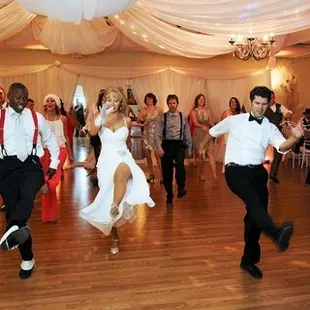 Parties are more fun when everyone is dancing!