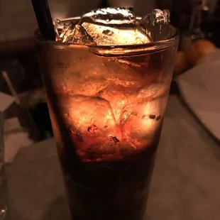 Wild turkey and coke