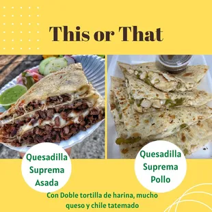 Quesadillas