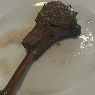 Lamb chop. Best of the meats