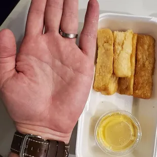 This portion of yoca was almost 9 dollars!!!