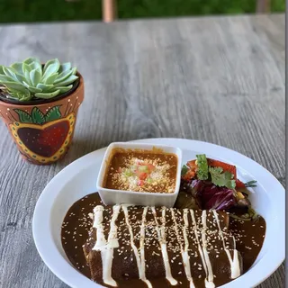 Enchiladas de Mole