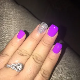 Just got the best manicure with Maria Rodriquez