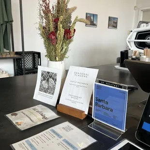 Beautiful flowers with seasonal offerings.