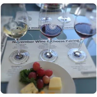 Second Saturday wine and cheese pairing