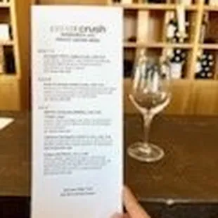 Tasting room