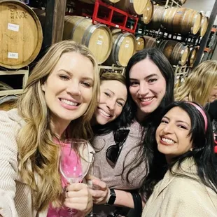 More barrel tasting pics.