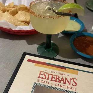 Original Margarita with tajin