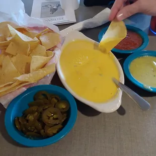 Chips, Queso, and Salsa!!!