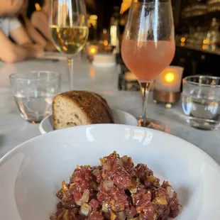 Beef Tartare And Sunchoke