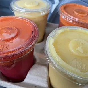 Liver lover juice &amp; mango smoothie - so good!