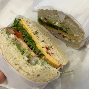 4. Fresh Herbed Albacore Tuna Sandwich