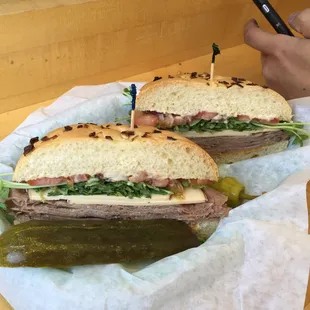 Roast beef sandwich