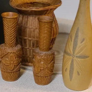 My finds at Estela's. About $30 for all.