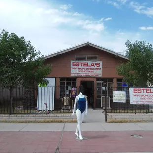 Our store located after Mundo Papel and Ramirez Iron Works, before Frontier Foods.