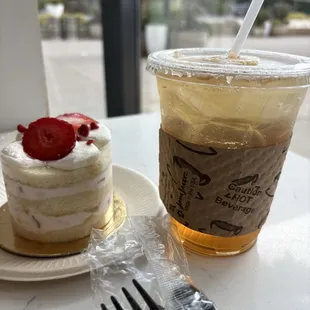 The pear tea