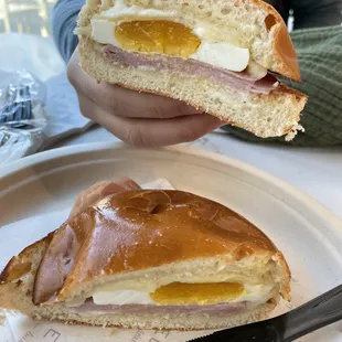 Brioche Breakfast Sandwich