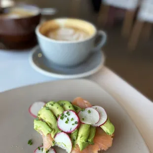 Avocado Salmon - YUMMERS!