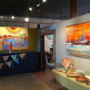 Inspiring area of the gallery