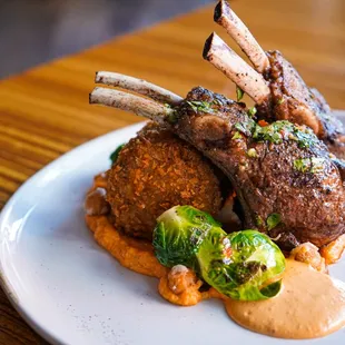 Roasted Double Lamb Chop
