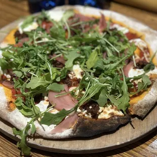 pizza, food