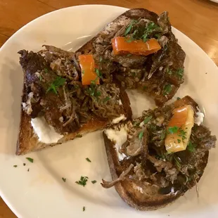 Goat Ricotta Bruschetta