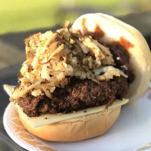 Burger Night is held on the third Tuesday of the month from 5-8 p.m.